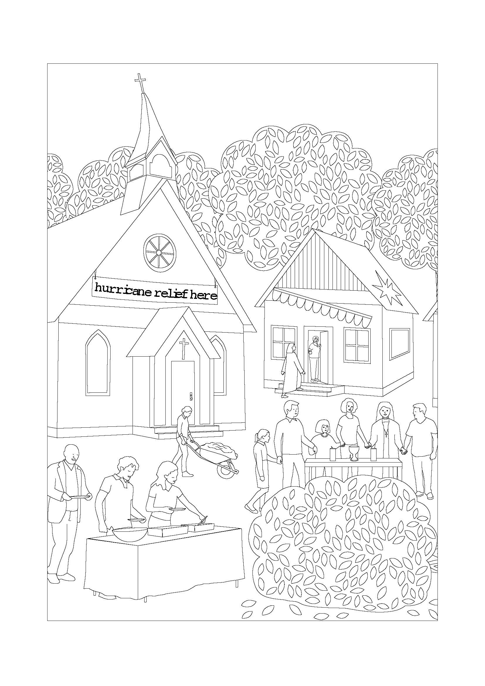 Coloring Book Episcopal Relief & Development