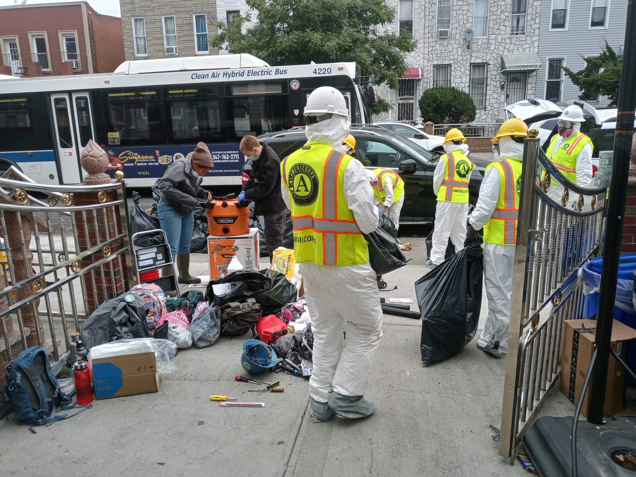 ASSISTING IN NEW YORK AFTER HURRICANE IDA