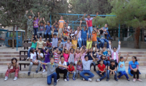 Students at the Holy Land Institute for the Deaf.