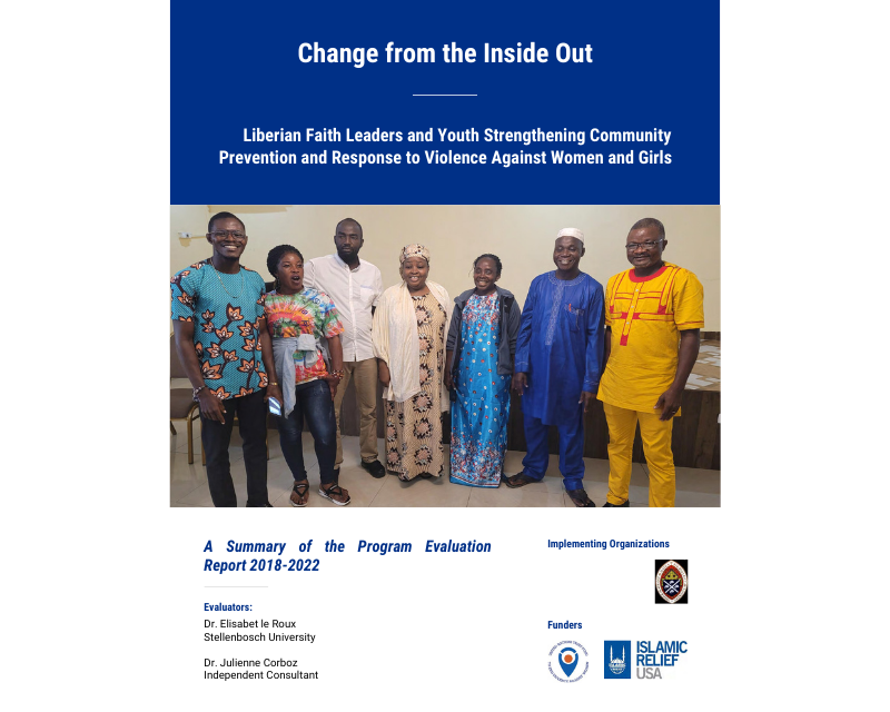 Summary of Liberia’s Ending Violence Against Women and Girls Program Evaluation Report 2018-2022