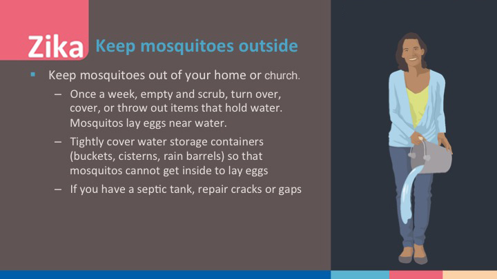Keep mosquitos out of your home