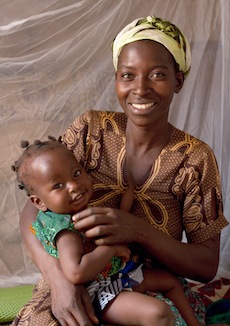 NetsforLife Inspiration Fund - mom and baby