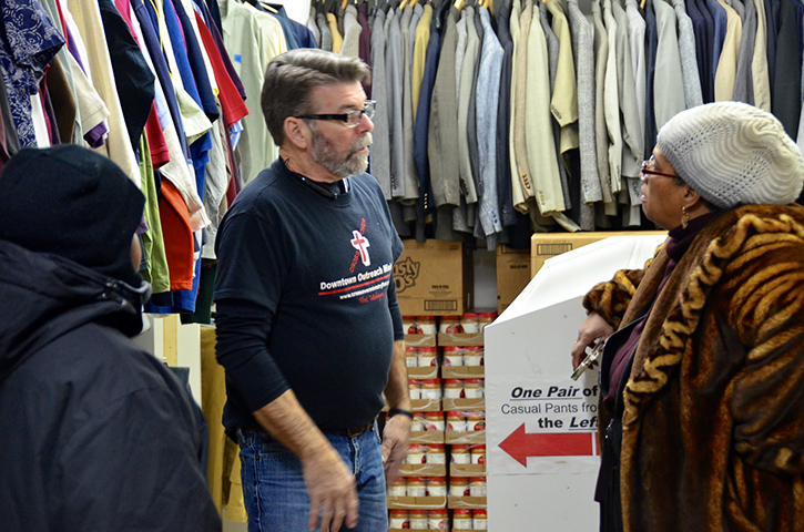 Flint church and community members.