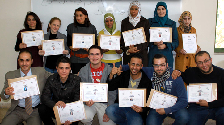 Adult Sign Language Training at Za'atari Disability Center