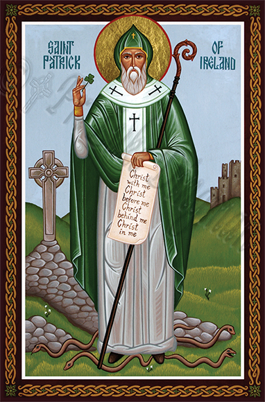 Saint Patrick with Breastplate