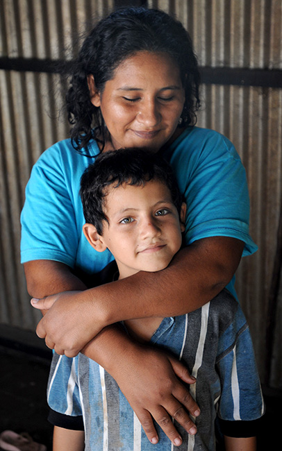 Woman and Child El Salvador