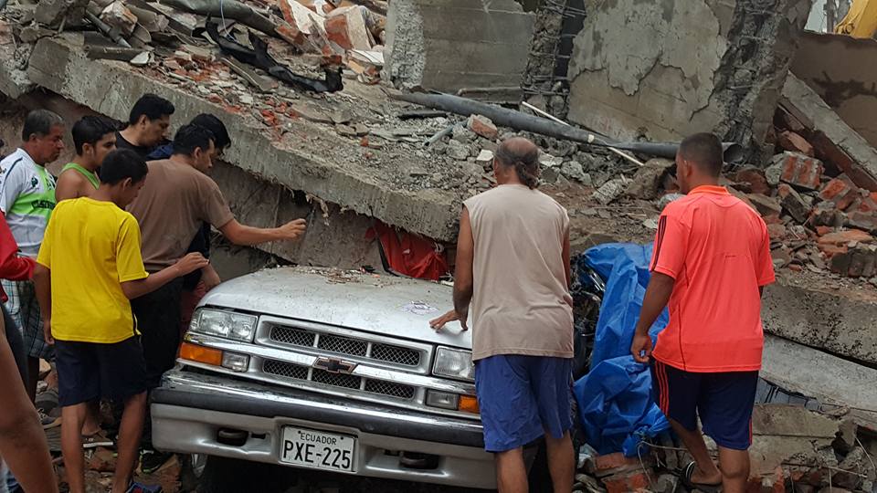 Ecuador earthquake response