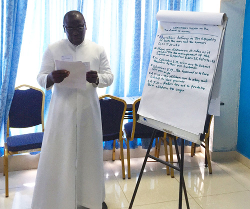 Clergy Training in Liberia