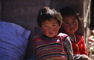 kids in China